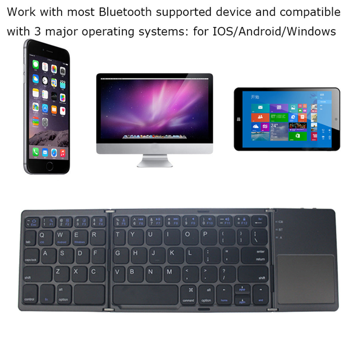 Teclado Bluetooth portátil